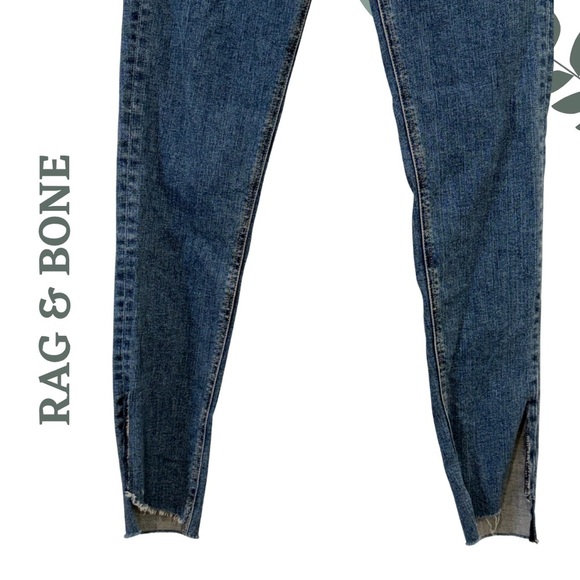 Premium Rag & Bone Women’s Skinny Jeans Blue Denim– Size 27 - Picture 6 of 8